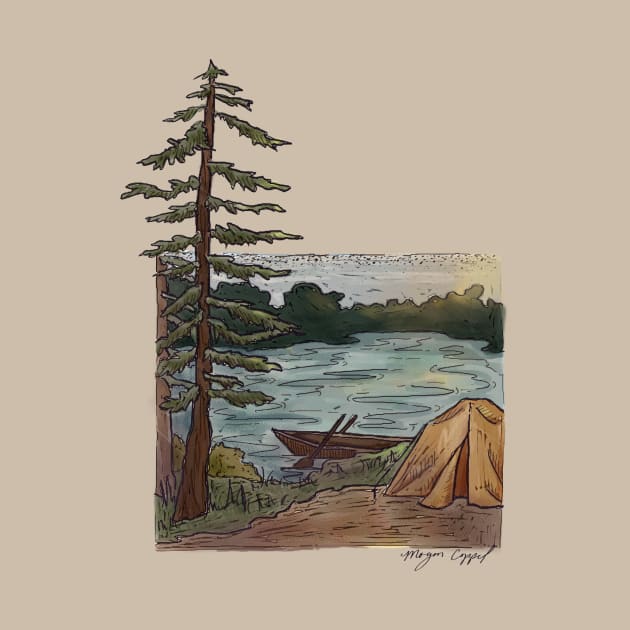 Camping by Moco_Illustrations