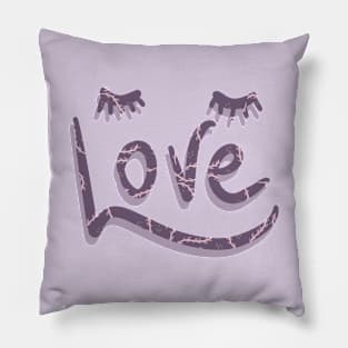 Purple love Pillow
