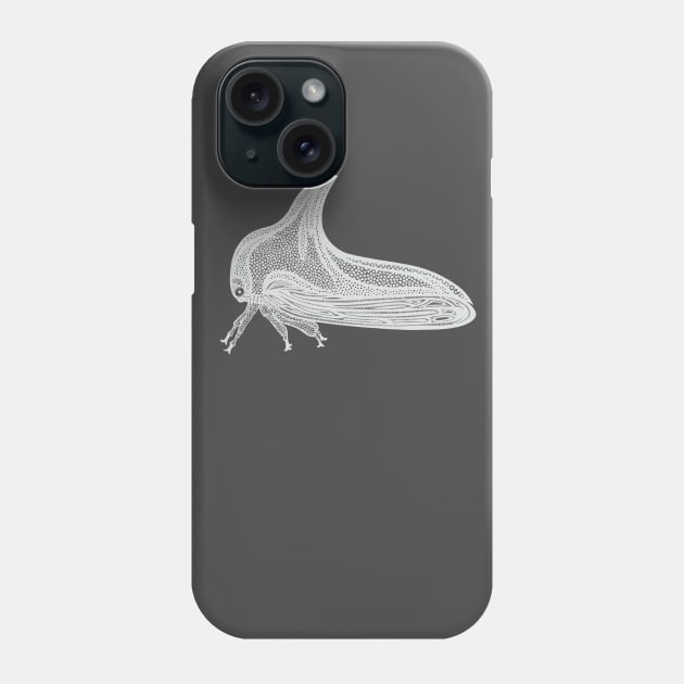 Treehopper Ink Art - cool bug design Phone Case by Green Paladin