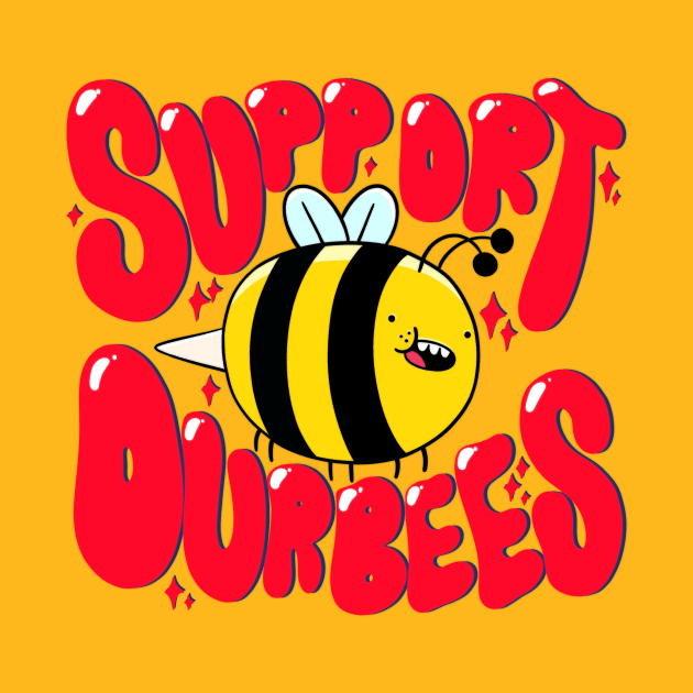 Support Our Bees by ghoulshack