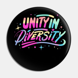 Unity in Diversity Pin