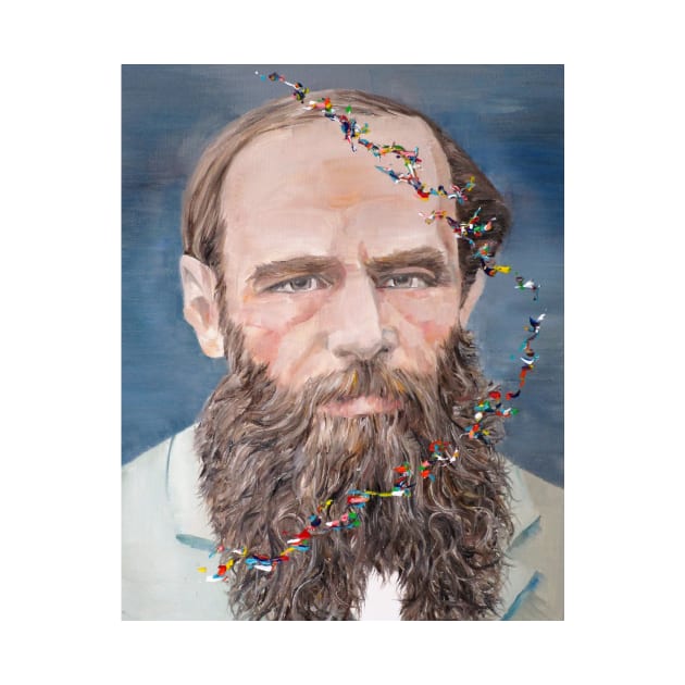 FYODOR DOSTOYEVSKY - oil portrait by lautir