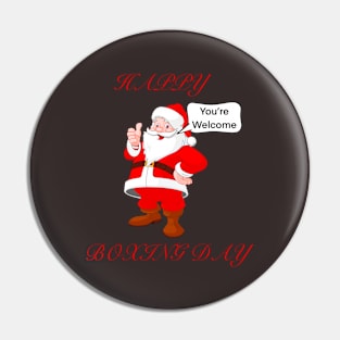 Happy Christmas Pin