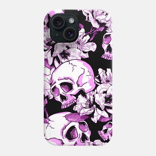 Skull Halloween Phone Case by igzine