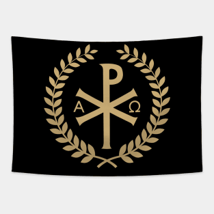 Labarum - Chi Rho - Roman Imperial Standard Tapestry