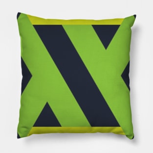 Ribbon X Pillow