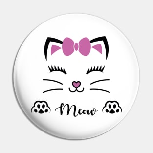 Meow kitty Pin