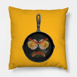 Angry Breakfast Pillow