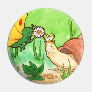 snail princess Pin