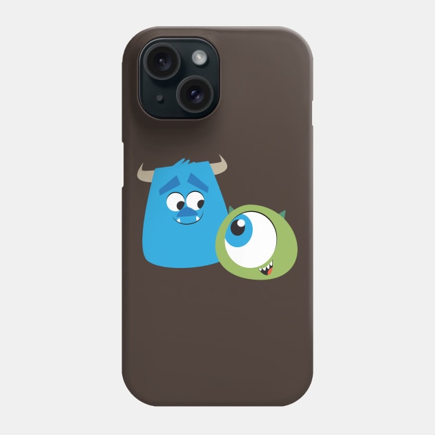 Monsters inc Phone Case by Fall Down Tree