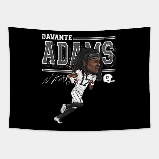 Davante Adams Las Vegas Coon Tapestry by Sink-Lux