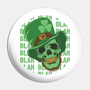 Skull Saint Patrick Day Shirt Happy St Patty's Day. Pin