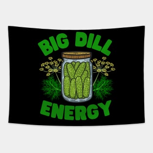 Big Dill Energy Pickle Jar Tapestry