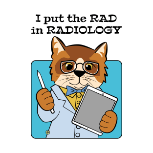 Rad Radiologist Cat T-Shirt