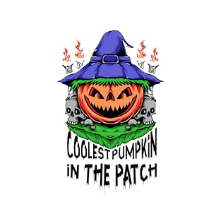 Coolest Pumpkin In The Patch - Coolest Halloween T-Shirt