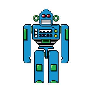 Pixel Robot 049 T-Shirt