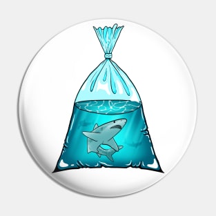 Shark Bag Pin