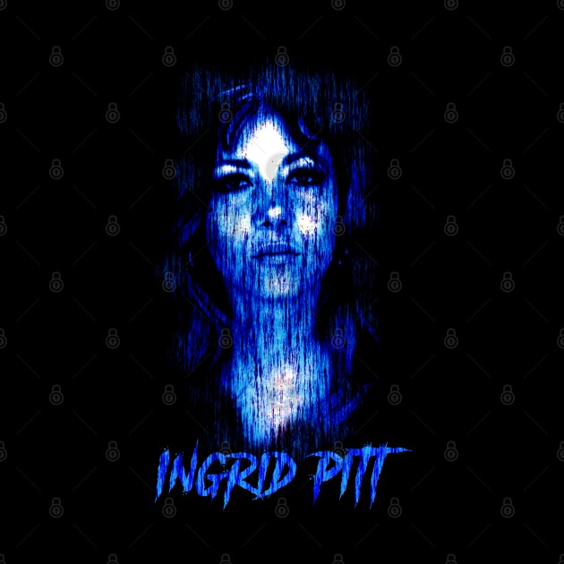 Scream Queen Ingrid Pitt Design by HellwoodOutfitters