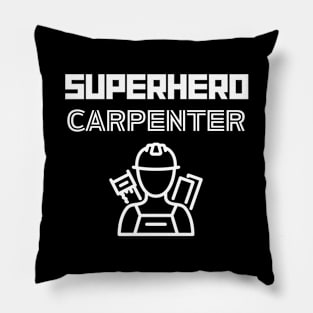 Superhero Carpenter Pillow