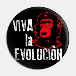 Viva La Evolucion Pin