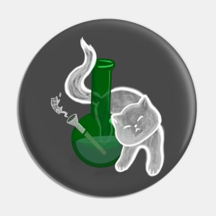 Smokey Kitty Pin