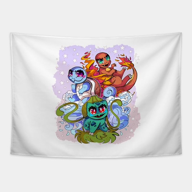 Starter Gen 1 Tapestry by rocioam7