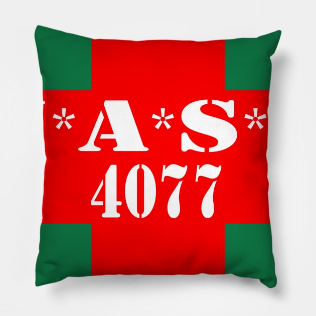 M*A*S*H 4077 v.6 Pillow by thomtran