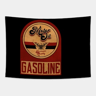 Motor Oil Vintage Sign Tapestry