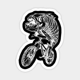 SEEMBO Piranha Cycling Bicycle Cyclist Biker Biking Fun Bike Magnet