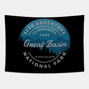 Great Basin National Park Retro Tapestry