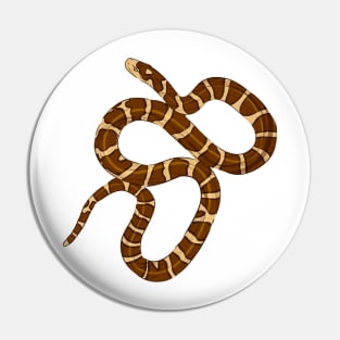 Brown Snake Pin