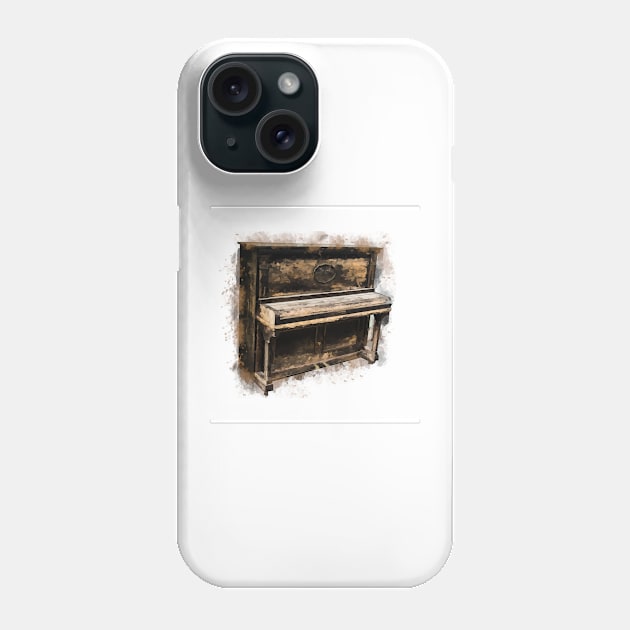 Ragtime Piano Musical Instrument Phone Case by JimDeFazioPhotography