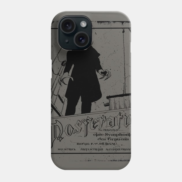 Nosferatu Phone Case by giftgasdjinn