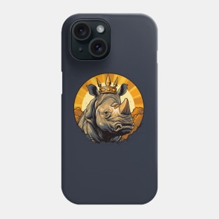 king rhino Phone Case