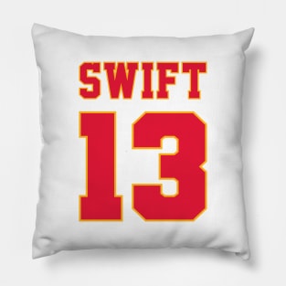 Swift Kelce Jersey Style (Front/Back Print) Ver.2 Pillow