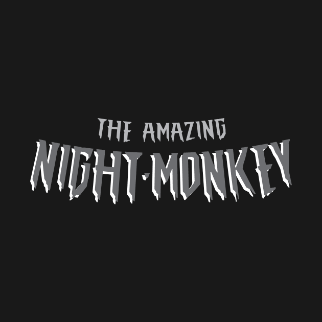 The Amazing Night-Monkey Noir by WMKDesign