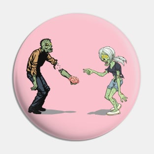 Zombi lover Pin