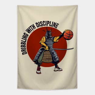 Basketball samurai Tapestry