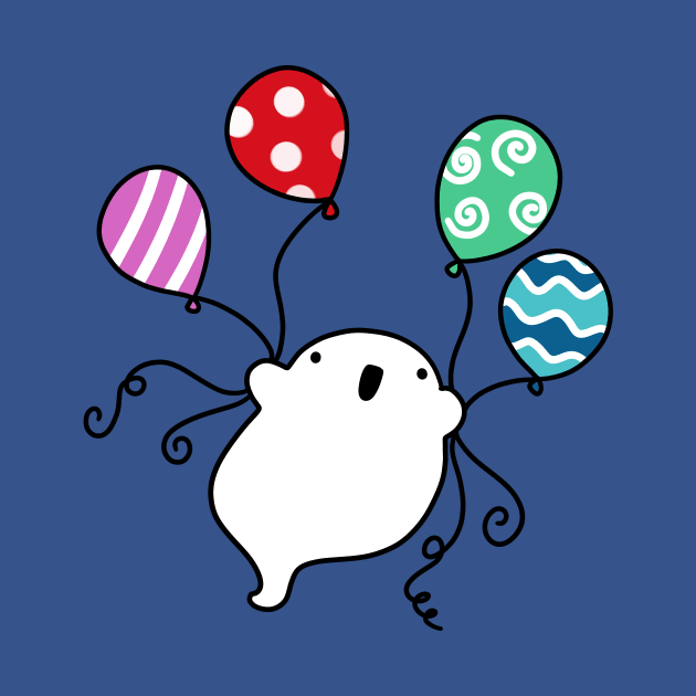 Balloon Ghost by saradaboru