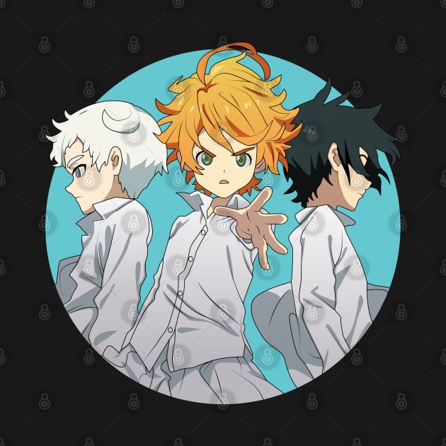 the promised neverland by Hala Art