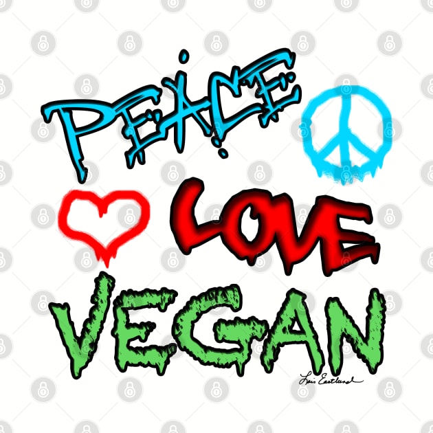 Peace Love Vegan by loeye
