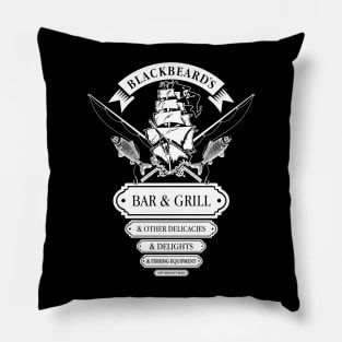 Blackbeard's Bar and Grill Pillow