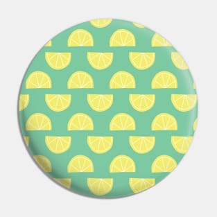 Lemon Halves On Green Pin