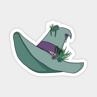 succulent witch hat Magnet