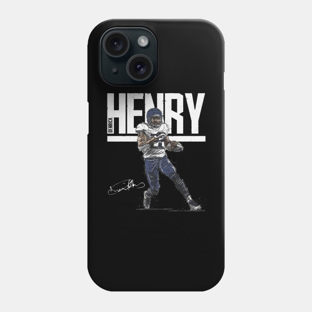 Derrick Henry Tennessee Hyper Phone Case by MASTER_SHAOLIN