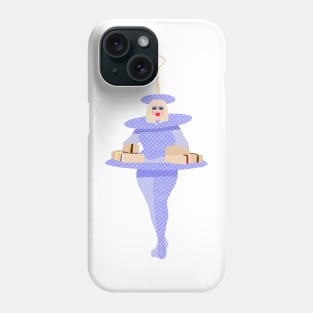 Victoria Scone as High Tea drag Phone Case