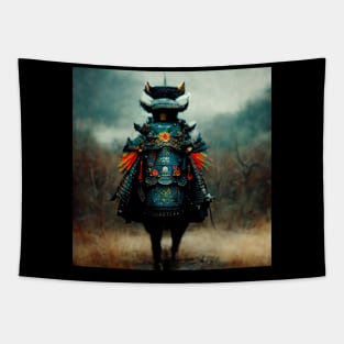 Samuroid - Cyberpunk Samurai Tapestry