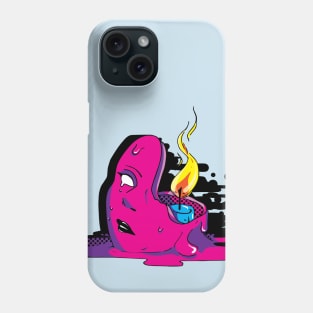 Meltdown (Black BG) Phone Case