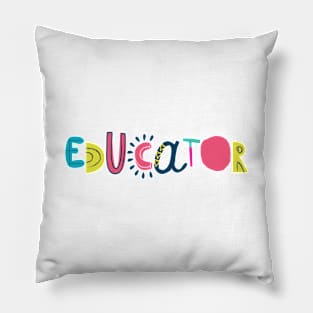 Cute Educator Gift Idea Back to School Pillow