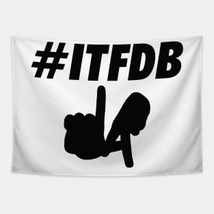 ITFDB LA Hands, Black Tapestry